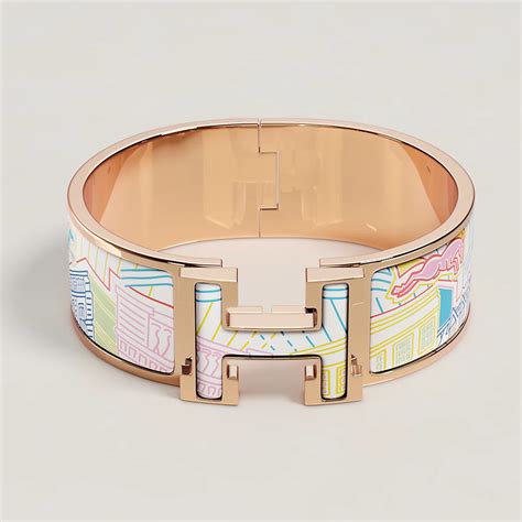 hermes kette h|Clic Clac H Faubourg City bracelet .